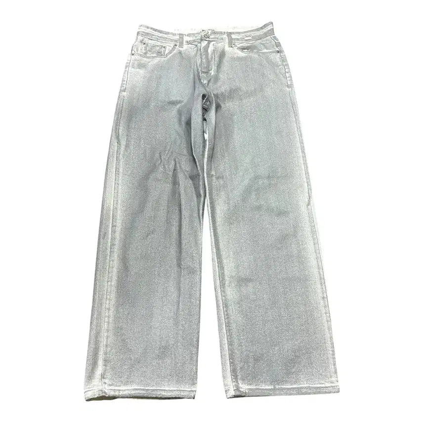 [BUNJANG] Ninehours Washed Dirty Vintage Denim Pants / (바배) 나인헤르츠 워시드 더티 빈티지 데님 팬츠