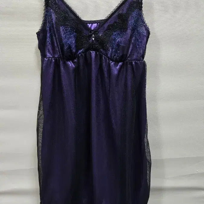 [BUNJANG] Purple Silk Slip Size 90 / 슬립90