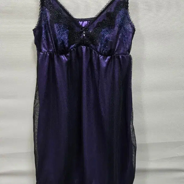 [BUNJANG] Purple Silk Slip Size 90 / 슬립90