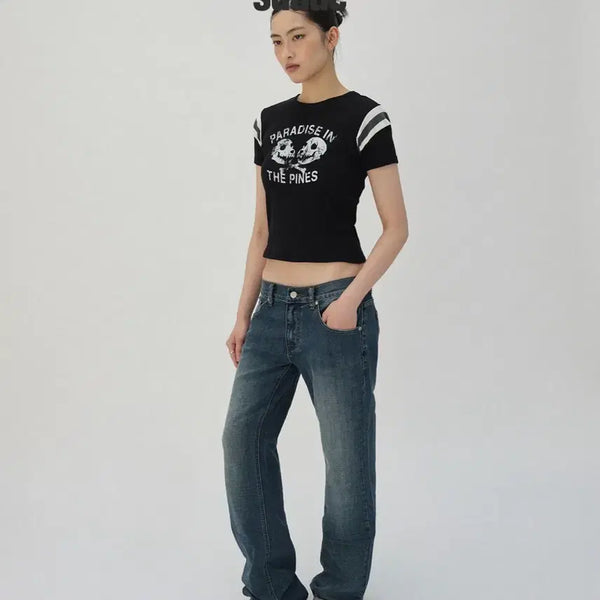[BUNJANG] Suede Denim M Size / suade 데님 m사이즈