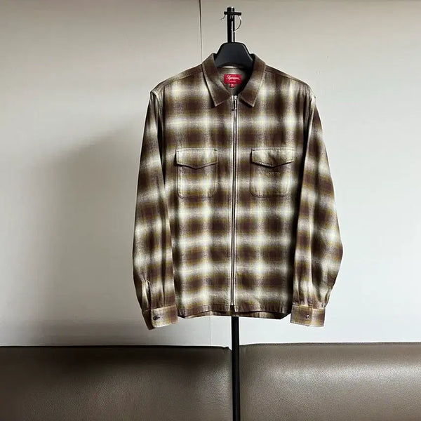 [BUNJANG] Supreme Shadow Plaid Jacket / 슈프림 쉐도우 플레이드 자켓