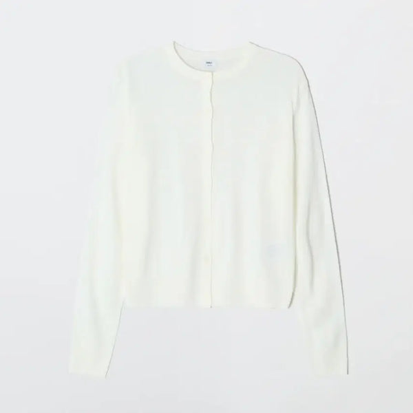 [BUNJANG] SPAO Summer Cardigan Ivory S / 스파오 간절기 여름 가디건 아이보리 S