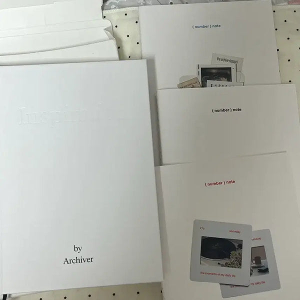 [BUNJANG] Archive Rizen Diary and Notebook Set / 아카이브리즌 다이어리 노트 4개