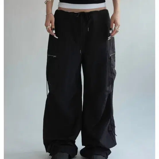 [BUNJANG] Kimsoul Nylon Cargo Pants / 킴서울 카고팬츠 나일론