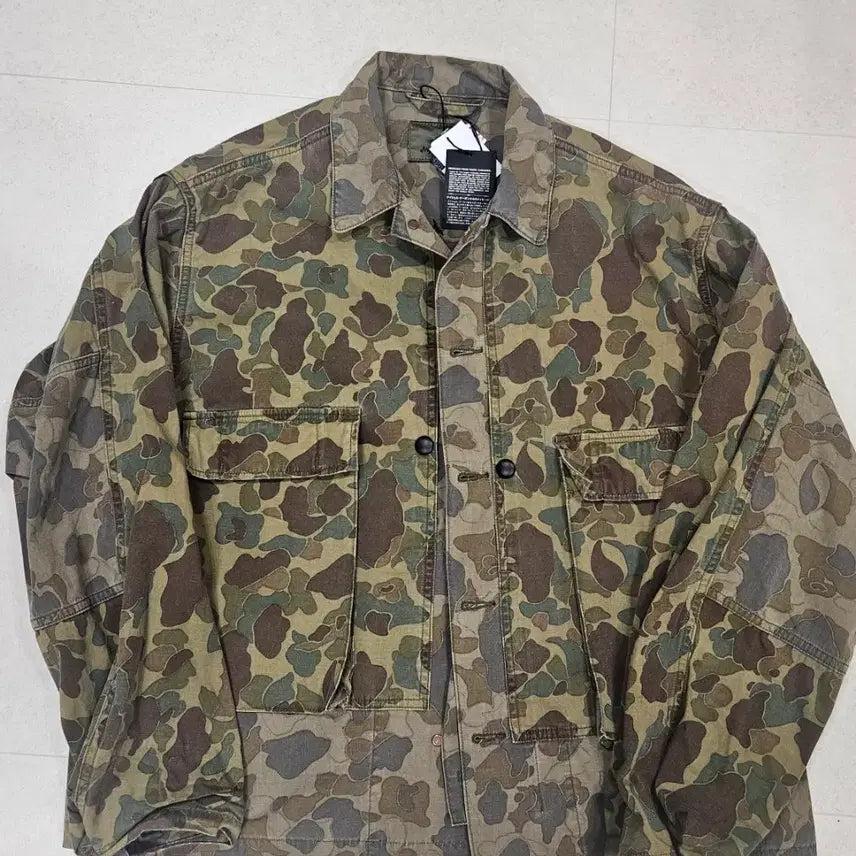[BUNJANG] Nigel Cabourn 1940s USMC Duck Hunter Camo Jacket / 나이젤카본 1940s USMC Jacket Mix Duck Hunter CAMO