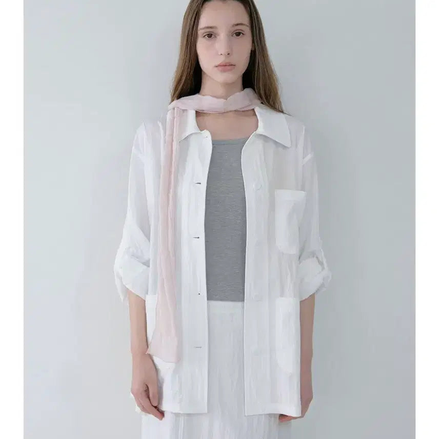 [BUNJANG] Sys Summer Work Jacket - Ivory / 시스 sys 썸머 워크자켓 _ 아이보리 ivory