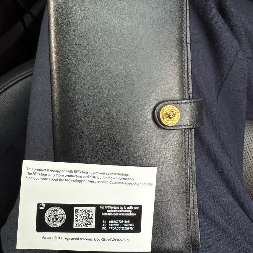 [BUNJANG] Versace Long Wallet / 베르사체 장지갑