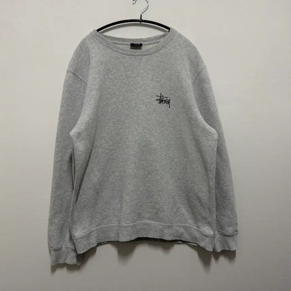[BUNJANG] Stussy Basic Logo Fleece Sweatshirt / 스투시 베이직 로고 기모 맨투맨