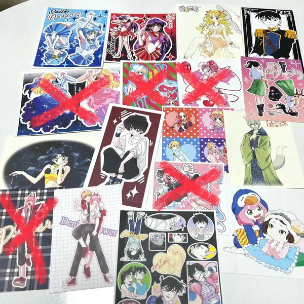 [BUNJANG] Customizable Anime Sticker Ins Mix / [판매] 원하는/고르는 애니 수꾸 인스 인믹