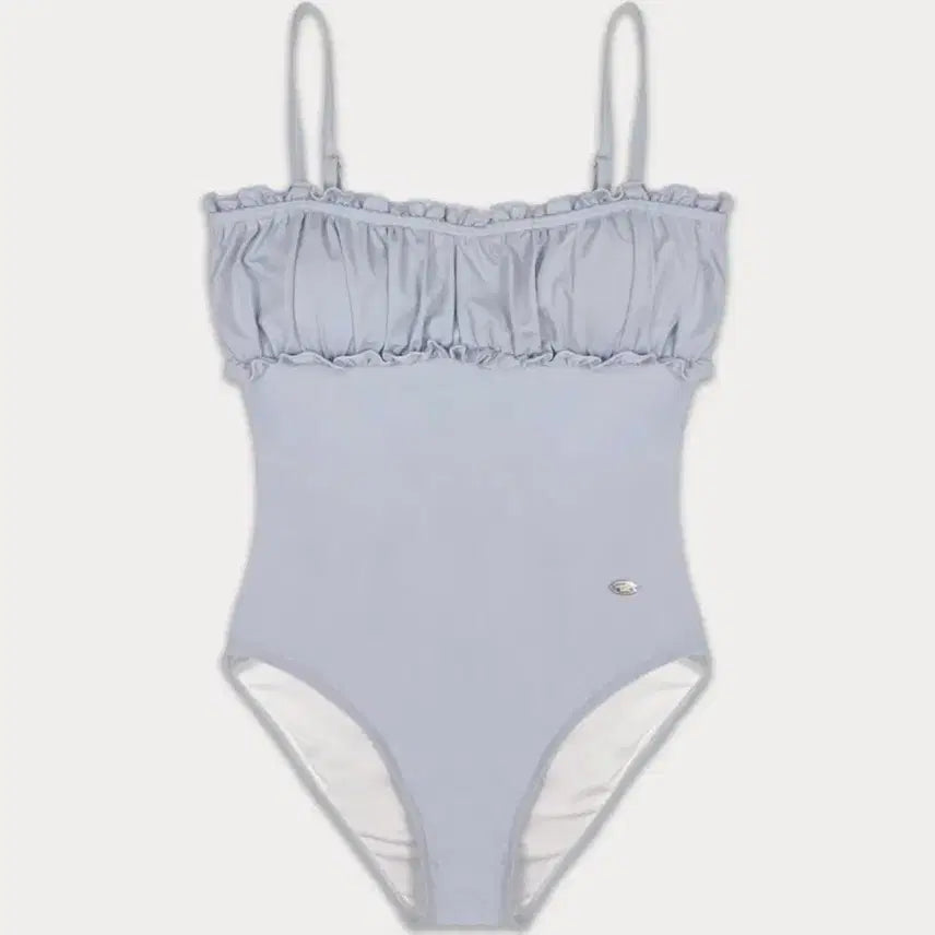[BUNJANG] Somewhere Better Frill Pendant Swimsuit Monokini / 썸웨어버터 프릴 팬던트 스윔수트 모노키니