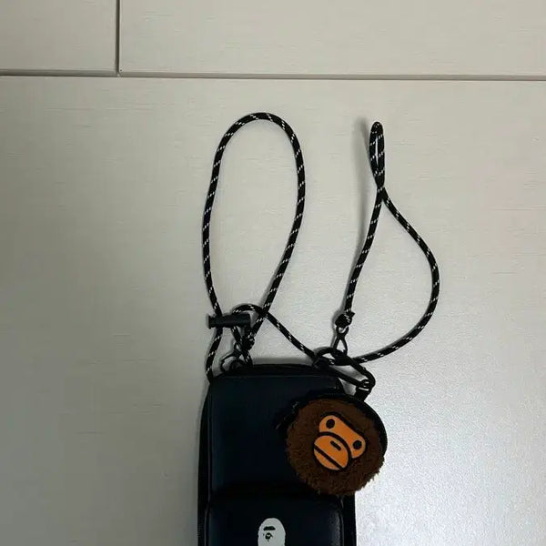 [BUNJANG] BAPE Mini Crossbody Bag Black / 베이프 미니 크로스백 블랙