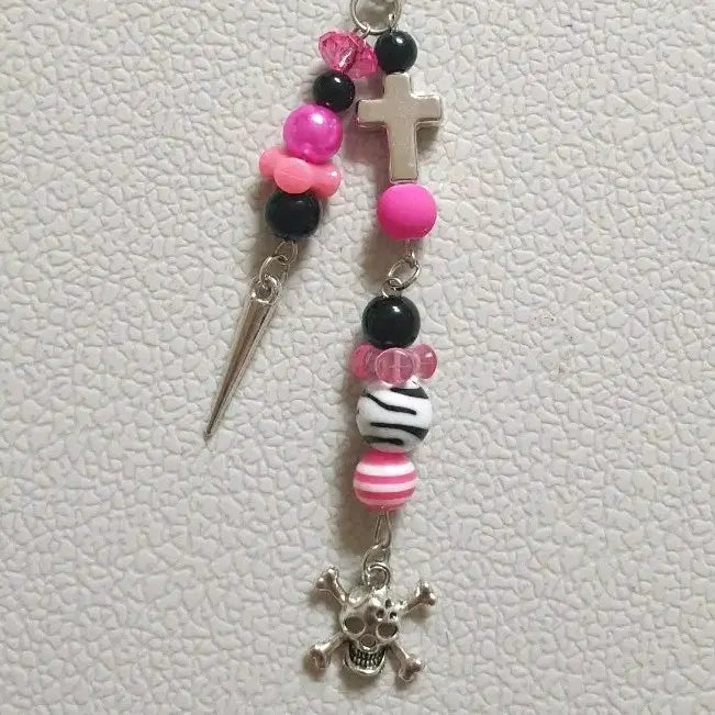 [BUNJANG] xikers Siniemo Bead Keychain / 씬키드 씬이모 비즈 키링