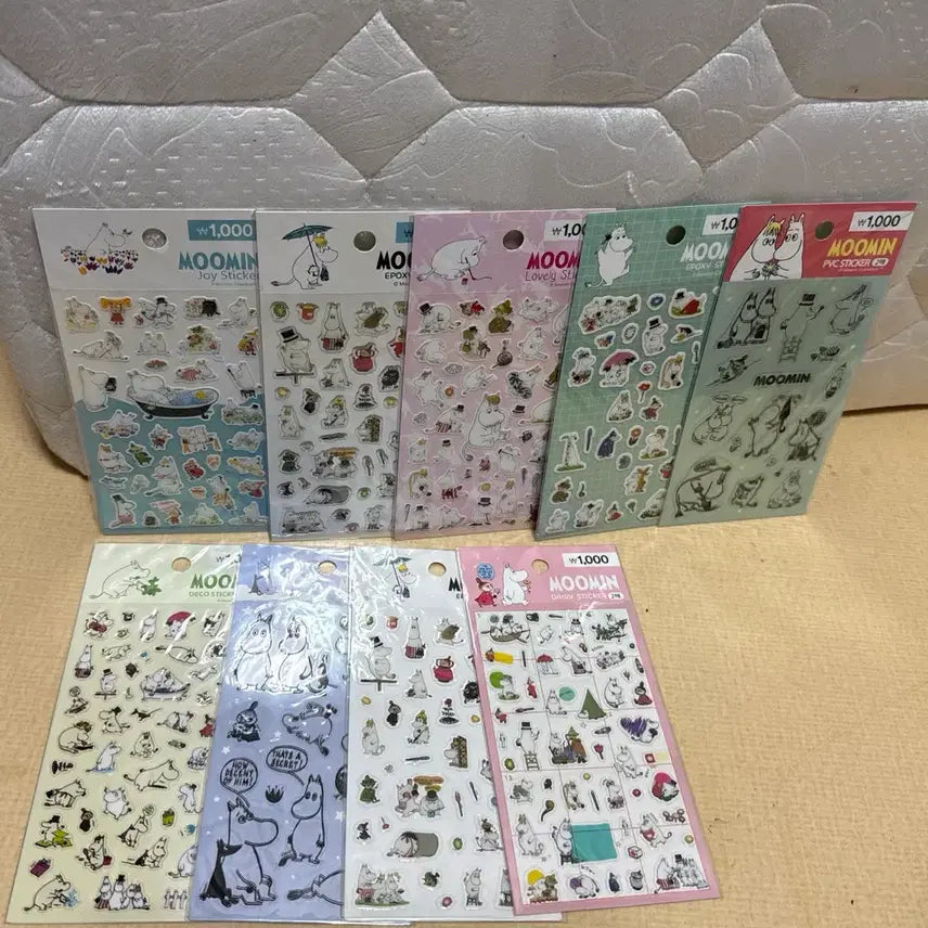 [BUNJANG] Daiso Moomin Sticker / 다이소 무민 스티커