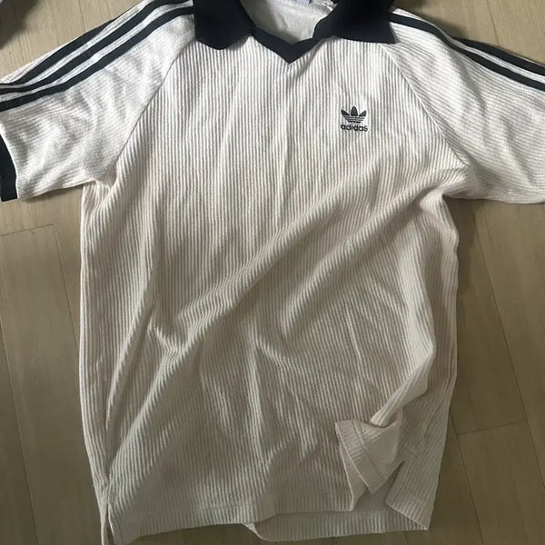 [BUNJANG] Adidas Waffle Polo T-Shirt / 아디다스 와플 폴로 카라티