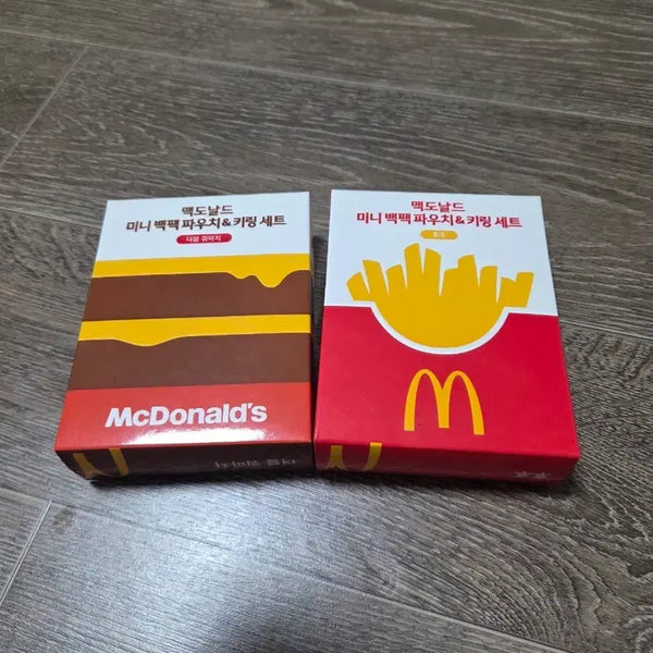 [BUNJANG] McDonald's Mini Backpack Pouch & Keyring Set / 맥도날드 파우치 일괄 판매