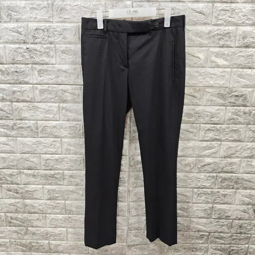[BUNJANG] Prada Women's Black Dress Pants / 정품 프라다  여성 정장 바지 블랙  허리둘레 29-30인치 기장96cm