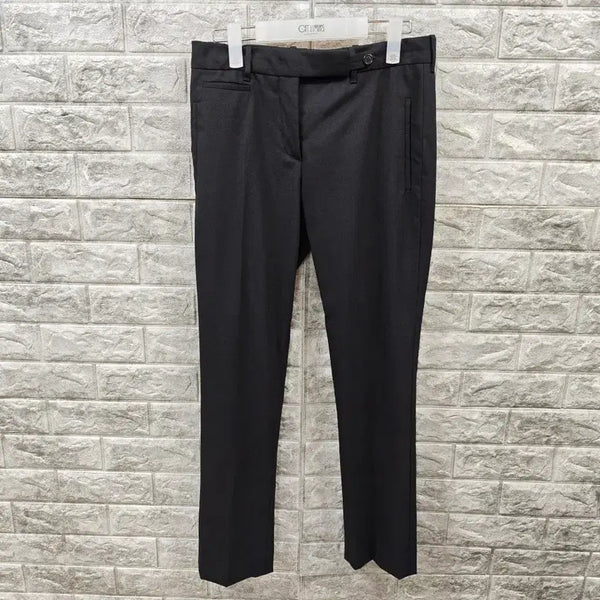 [BUNJANG] Prada Women's Black Dress Pants / 정품 프라다  여성 정장 바지 블랙  허리둘레 29-30인치 기장96cm