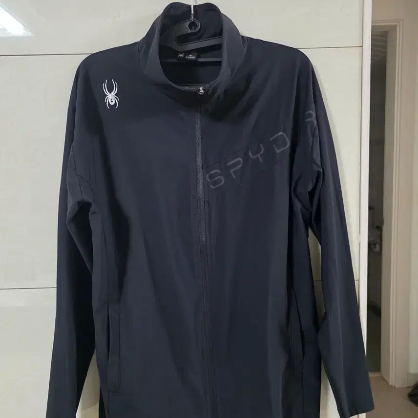 [BUNJANG] SPYDER Windbreaker Black / 스파이더 바람막이 검정색