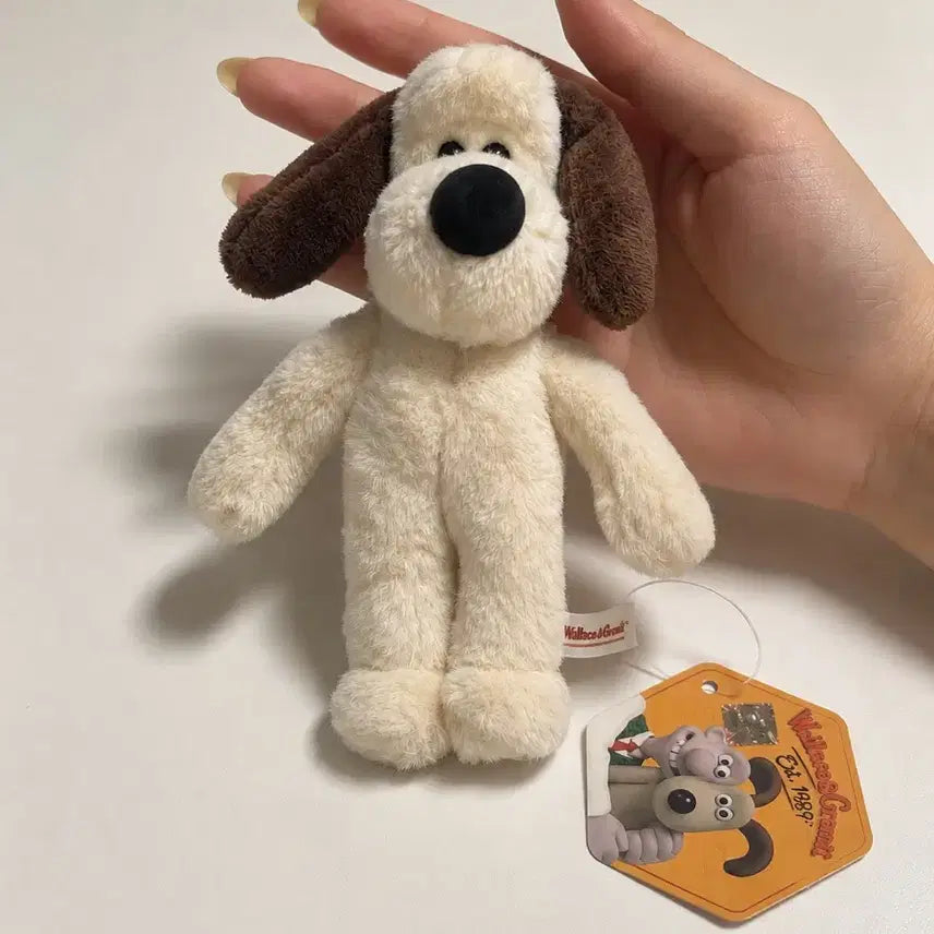 [BUNJANG] Official Gromit Plush Keychain New / 정품 새상품 그로밋 인형 키링