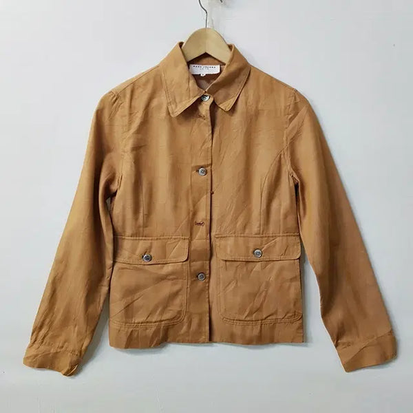 [BUNJANG] Marc Jacobs Cotton Jacket Camel / MARC JACOBS 마크제이콥스 코튼 자켓 카멜