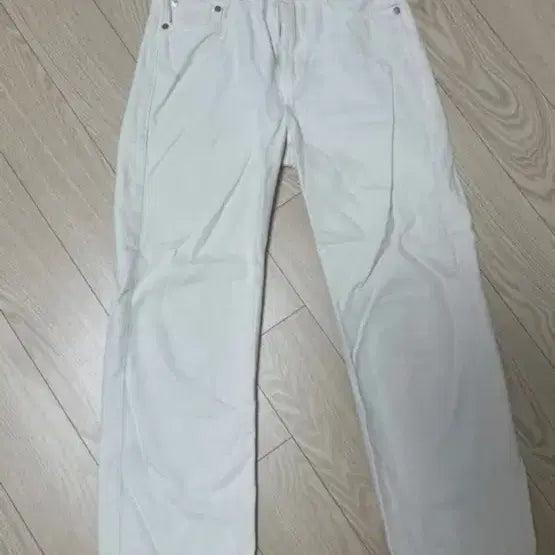 [BUNJANG] Arket Ivory Cotton Pants / 아르켓 면바지