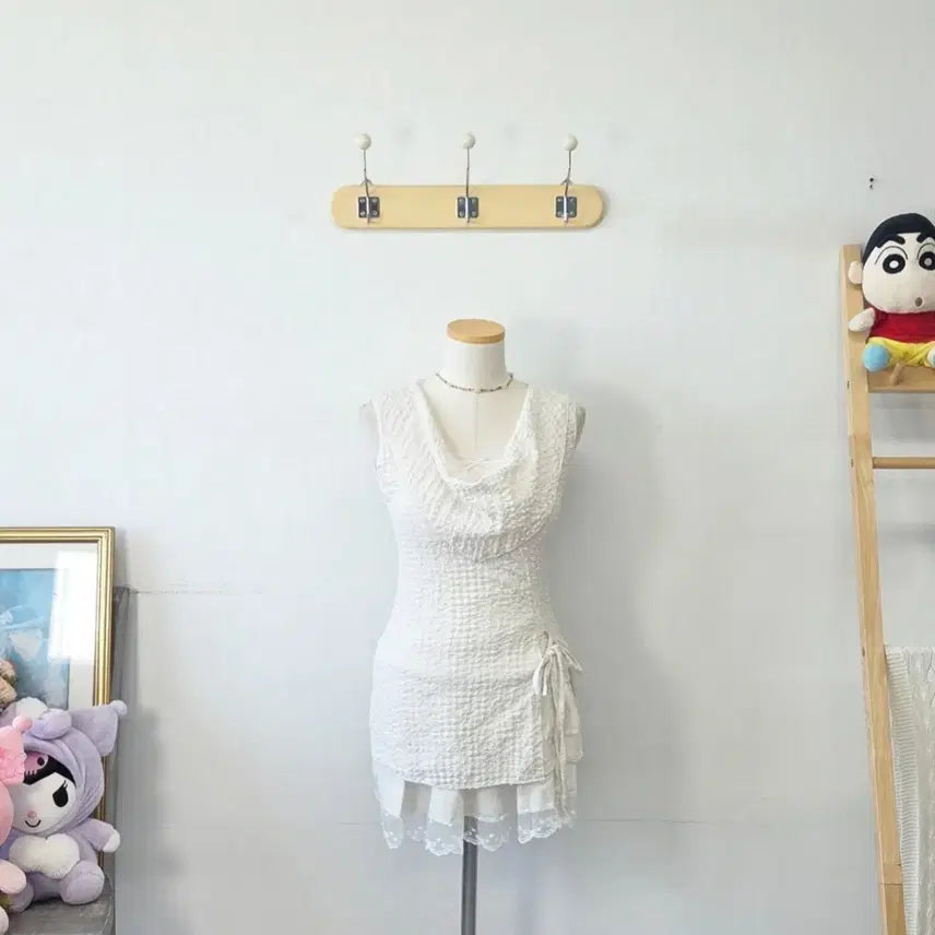 [BUNJANG] MARE MOTHE Ivory Lovely Blouse / 빈티지 만원샵 MARE MOTHE 아이보리 러블리 블라우스