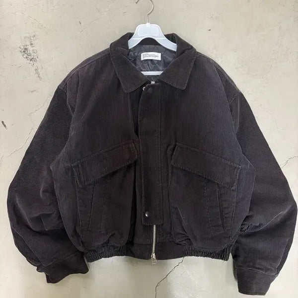 [BUNJANG] Partimento Corduroy Bomber Jacket (Size S) / 만원샵 파르티멘토 코듀로이 봄버 자켓 S