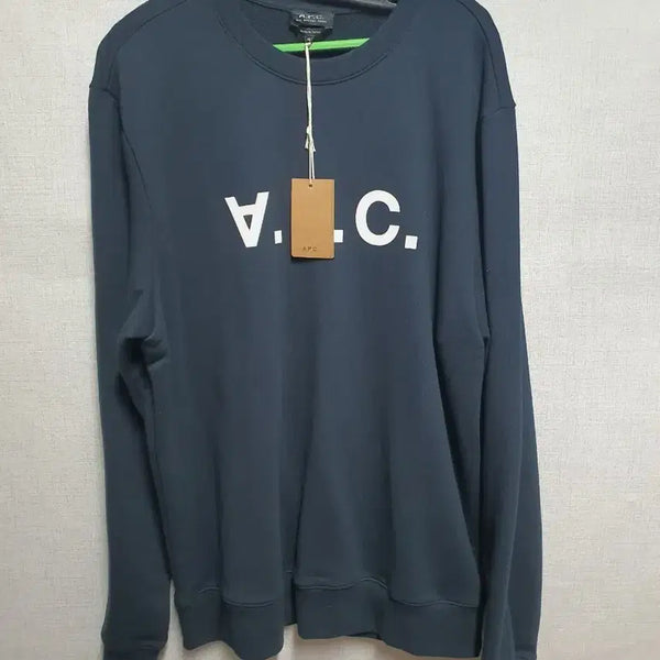 [BUNJANG] A.P.C. Crewneck Sweatshirt Navy XL / A.P.C. 맨투맨 네이비xl