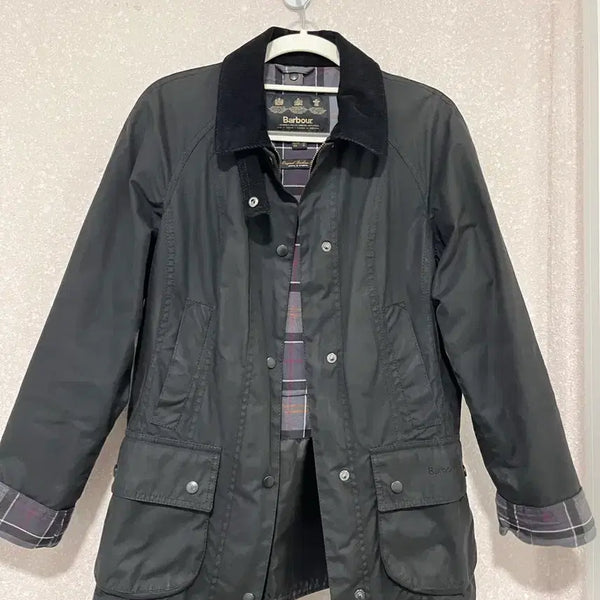 [BUNJANG] Barbour Beadnell Wax Jacket Black UK 6 / 바버 비드넬 왁스 자켓 블랙 UK6(사은품:왁스1개)