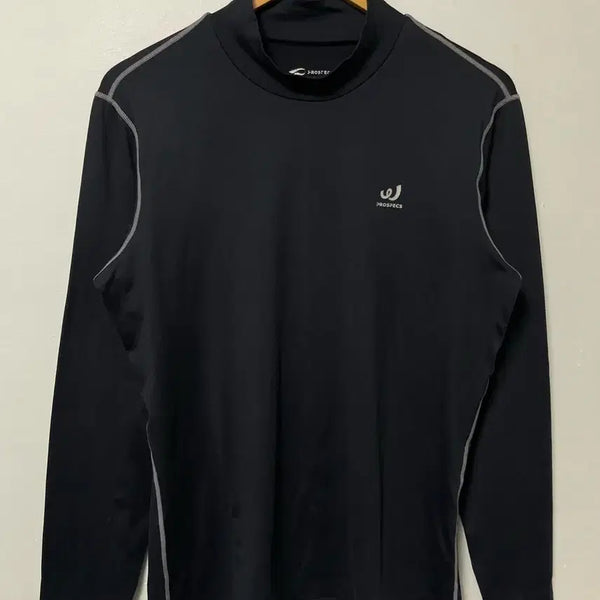 [BUNJANG] PROSPECS Functional Spandex Half-Zip Long Sleeve T-Shirt / 100 PROSPECS 기능성 스판 반집업 긴팔티 정품
