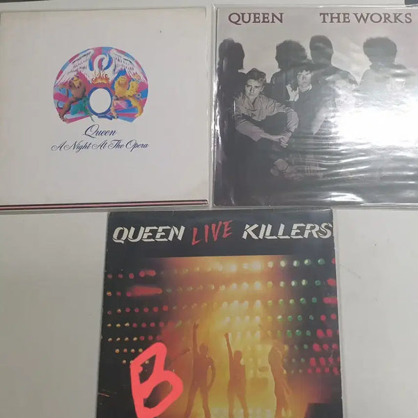 [BUNJANG] Queen LP Bundle Set / Queen LP 3장