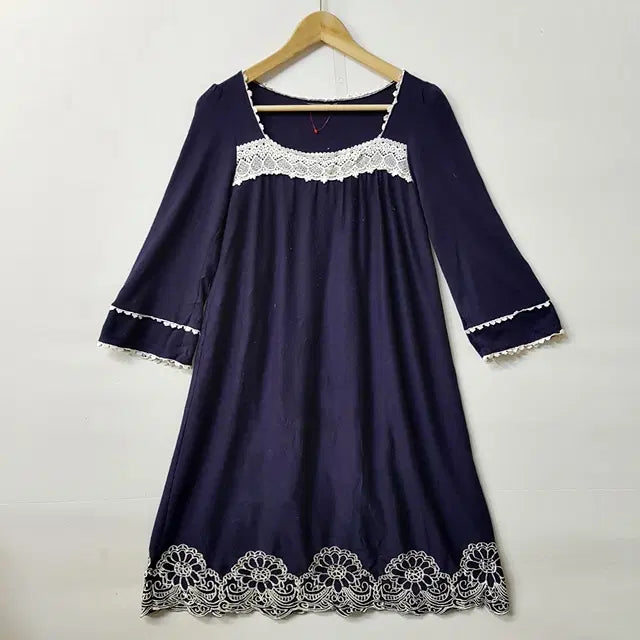 [BUNJANG] DEARFLURA Navy Dress / DEARFLURA 원피스 네이비