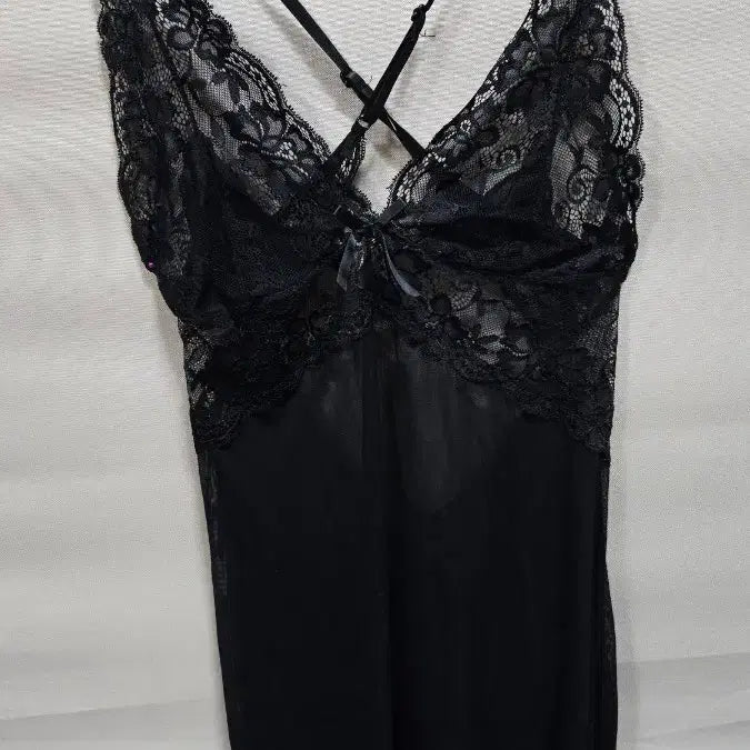 [BUNJANG] Black Lace Slip - Size 90 / 슬립90