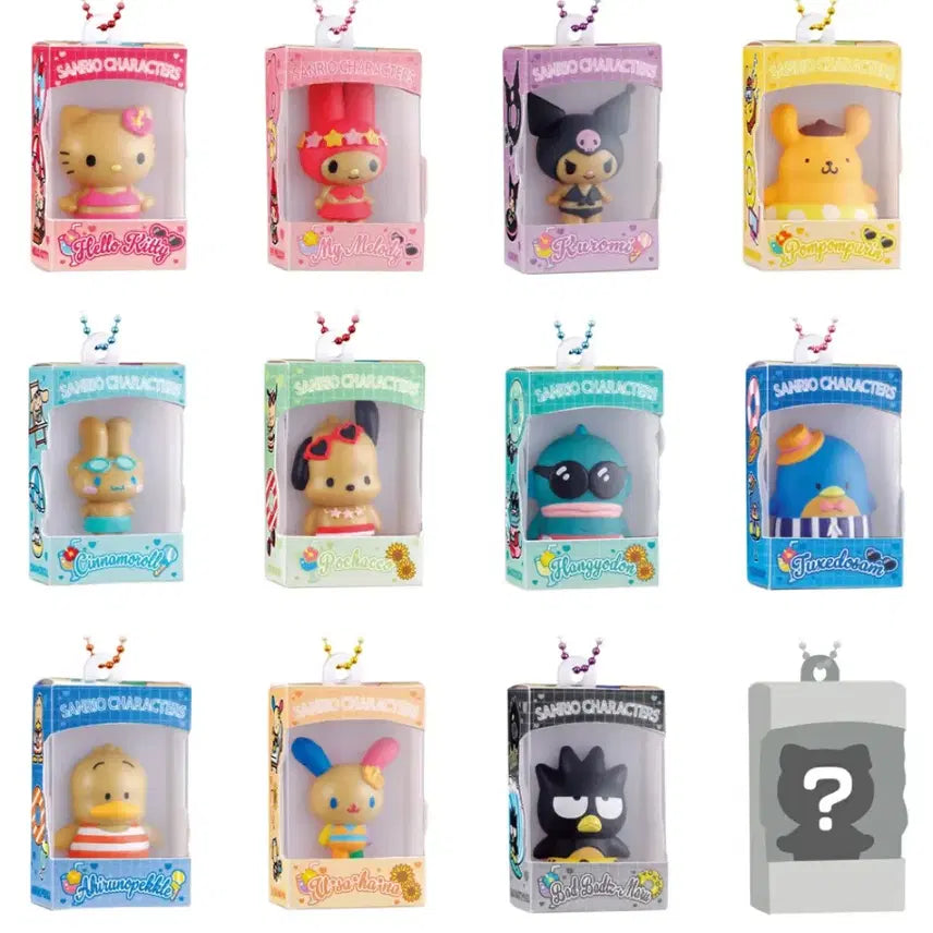 [BUNJANG] Sanrio Chocolate Box Charm Keychain / 산리오 초콜릿박스 참키링 (예약)