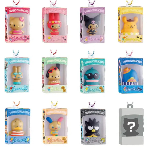[BUNJANG] Sanrio Chocolate Box Charm Keychain / 산리오 초콜릿박스 참키링 (예약)