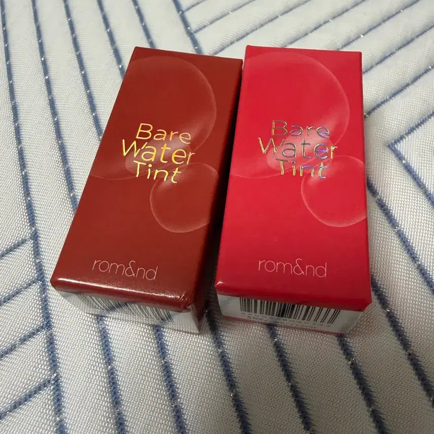 [BUNJANG] Rom&nd Juicy Lasting Tint Bundle Set (2 Pieces, Sealed) / 롬앤 베어 물 틴트 2개 일괄 (미개봉 새제품)