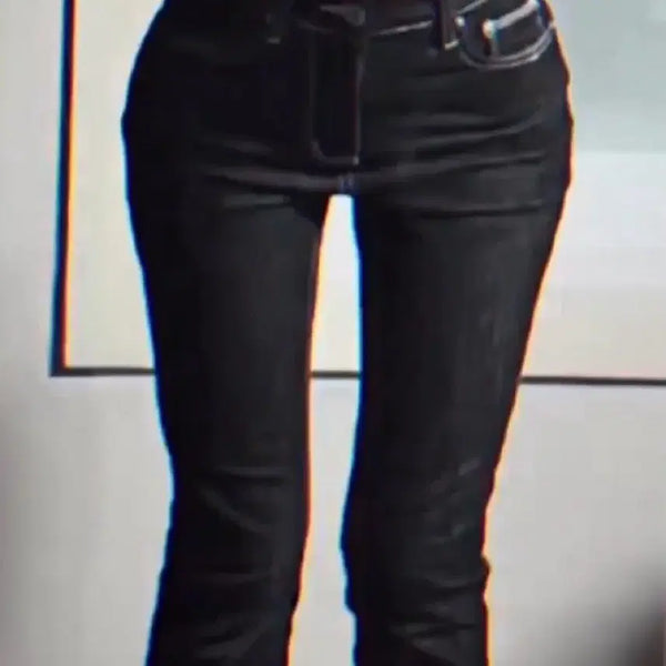 [BUNJANG] Ablhy Black Denim Pants / 에이블리 흑청바지 팔아용