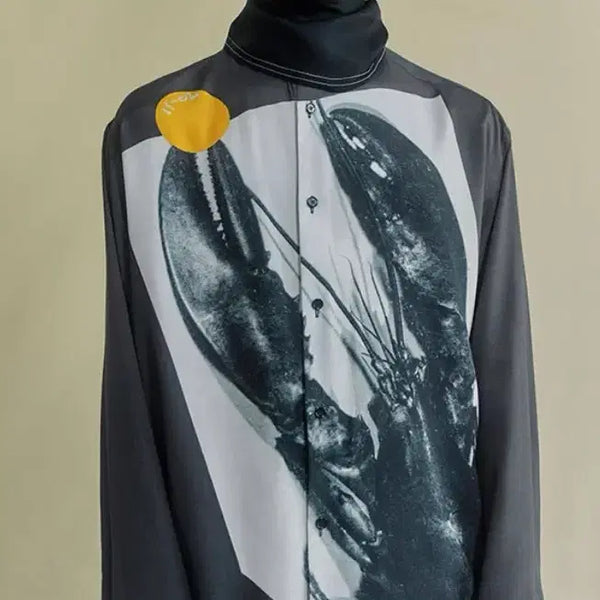 [BUNJANG] OAMC Silk Scarf Lobster Print / Oamc 실크 스카프
