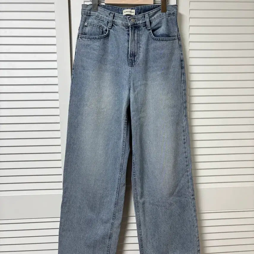 [BUNJANG] Domaetec Wide Denim Pants - Small / 새상품 ** 도매텍 와이드 데님팬츠 청바지 <스몰>