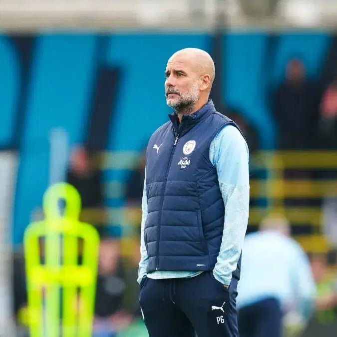[BUNJANG] Manchester City Training Padded Vest / 맨시티 트레이닝 패딩 베스트