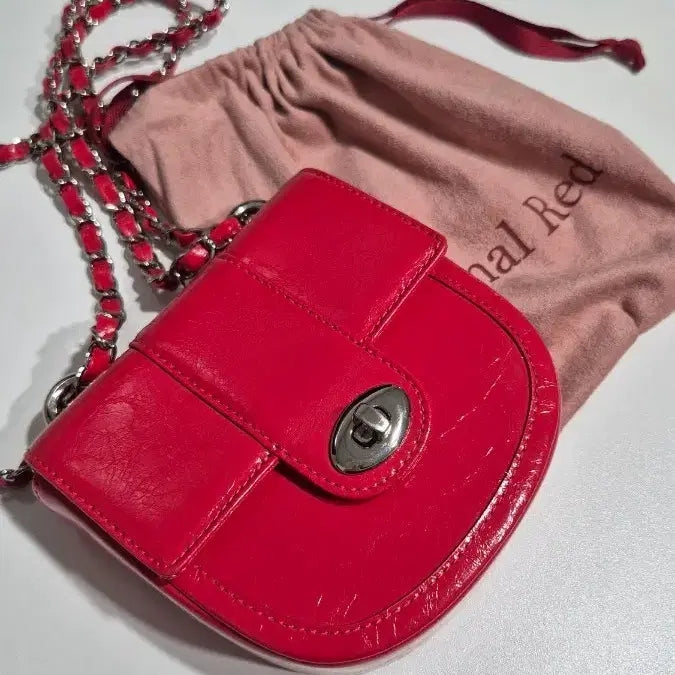 [BUNJANG] Cardinal Red Monk Bag Red / 카디널레드 멍크백 레드