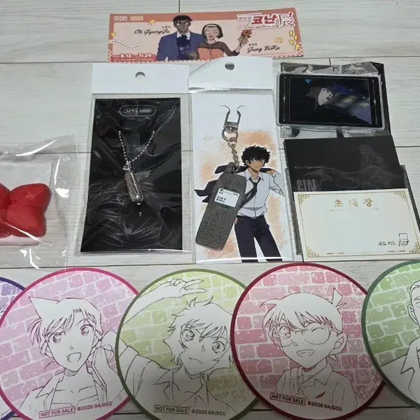 [BUNJANG] Detective Conan Exhibition Popup Goods Bundle Set / 명탐정코난 전시회 팝업 굿즈 일괄 판매