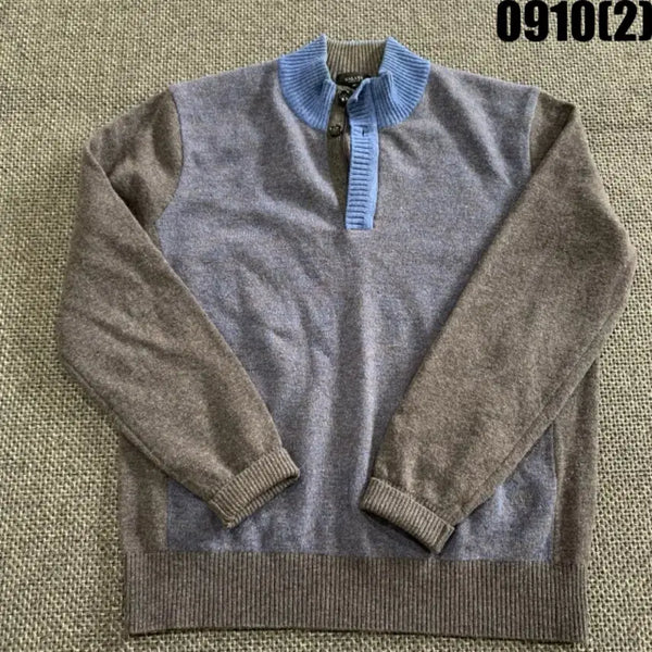 [BUNJANG] Galaxy Knit Sweater - L Size / 갤럭시 니트 스웨터 그레이/브라운/블루 L