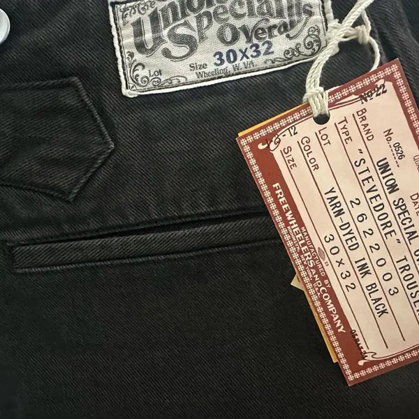 [BUNJANG] Freewheelers Stevedore Black Jacket / (30)프리휠러스 스티브도어 블랙 새상품