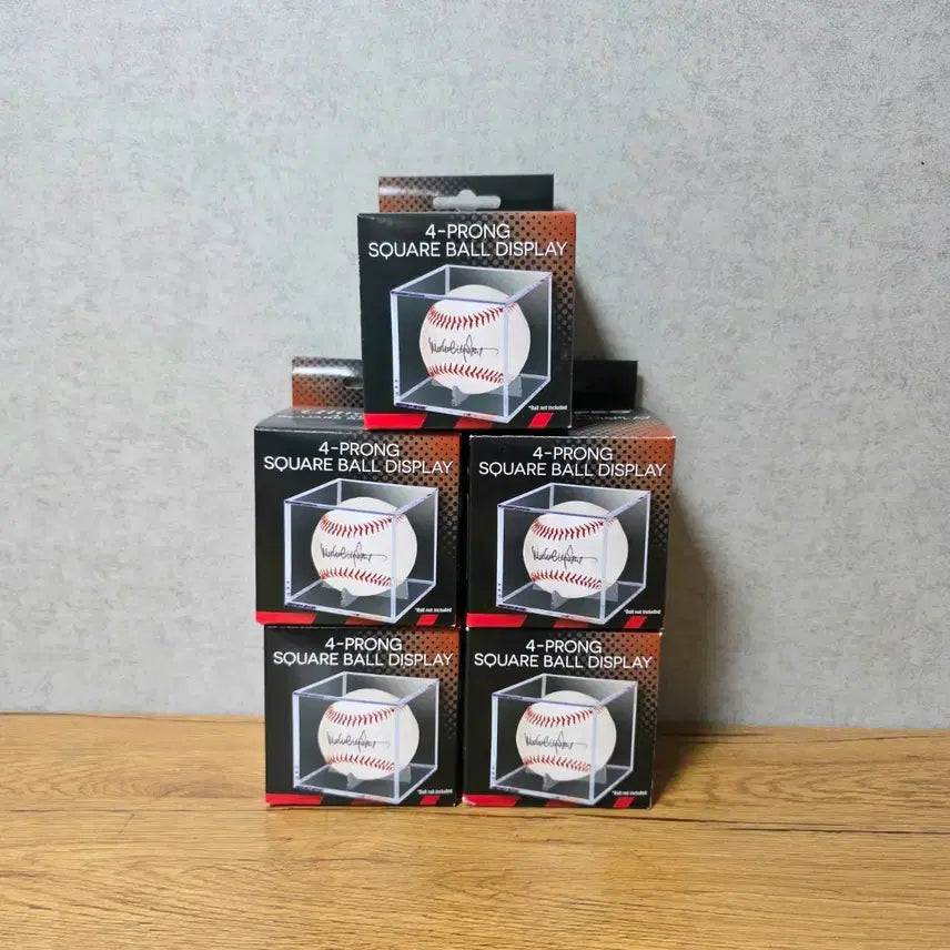 [BUNJANG] Ultra Baseball Ball Case (Cube) - 5 Count (Sealed) Bundle Set / 울트라 야구공케이스(큐브) 5개(미개봉) 일괄판매