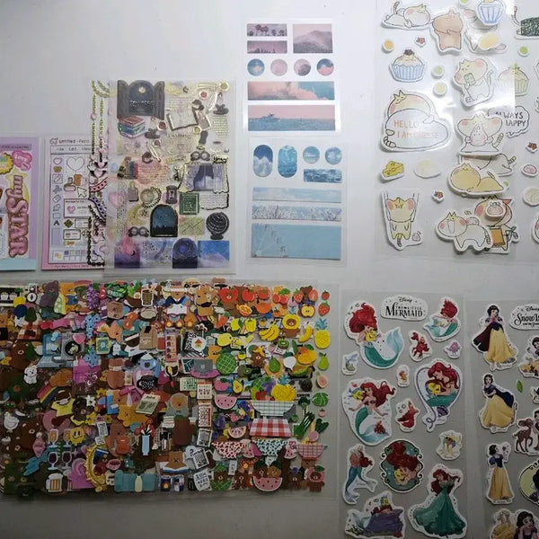 [BUNJANG] Sticker Bundle Set (26 pcs) / [일괄]스티커 처분 25장