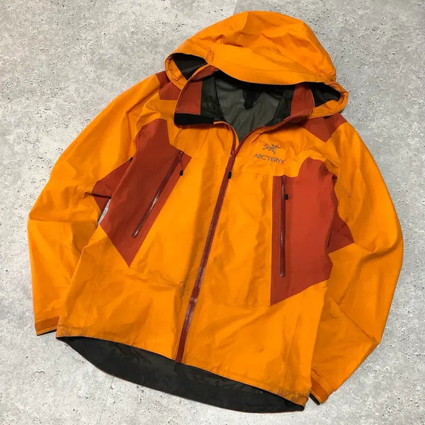 [BUNJANG] Arc'teryx Gore-Tex Windbreaker Jacket Orange / 아크테릭스 고어텍스 바람막이 자켓 오렌지