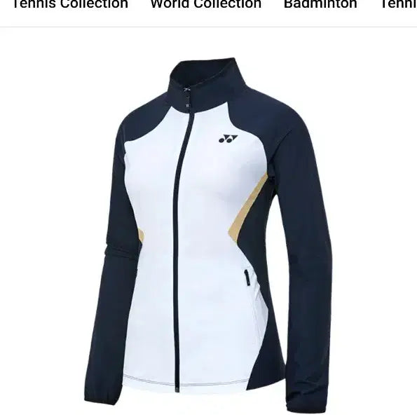 [BUNJANG] Yonex Windbreaker Jacket Navy White / 요넥스 바람막이 자켓 네이비 화이트