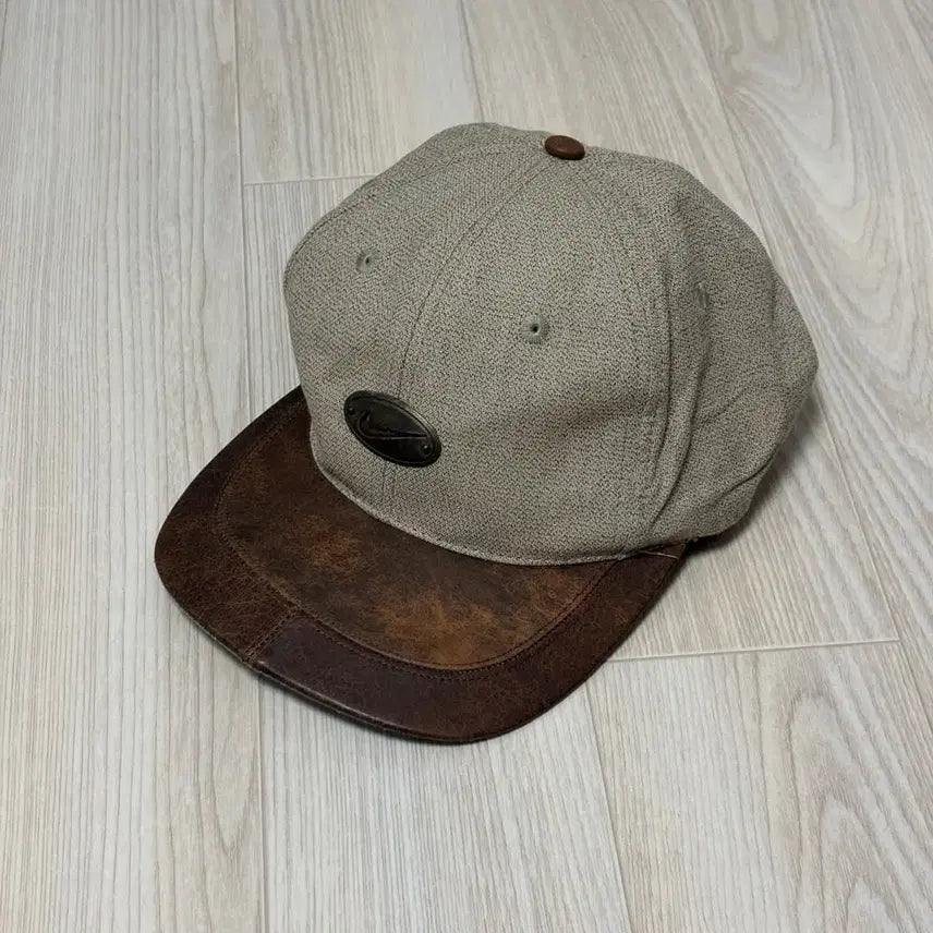 [BUNJANG] Vintage Nike Leather Cap / 올드 나이키 레더 캡 모자