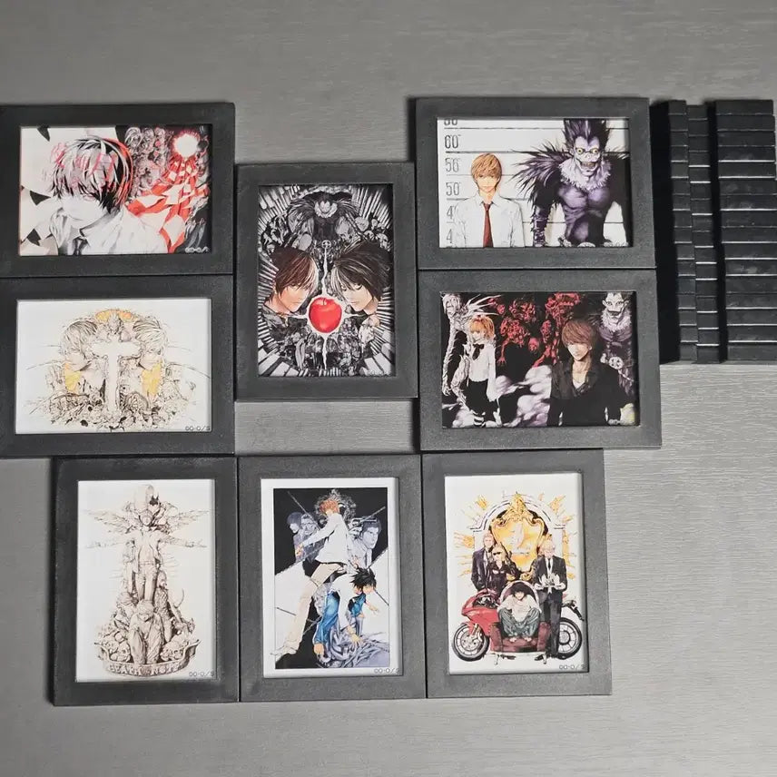 [BUNJANG] Death Note Magnet Frame Bundle Set / 데스노트 마그넷 액자 [일괄]